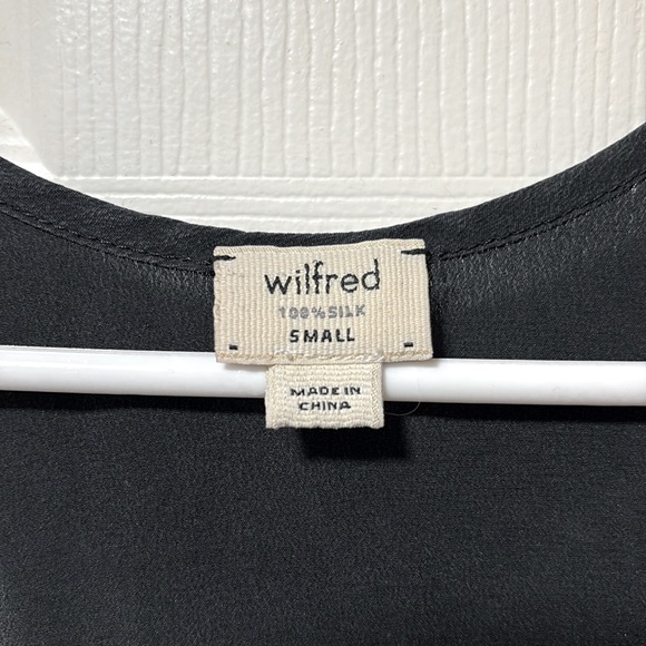 Wilfred Silk Racerback Tank Top - Picture 2 of 3